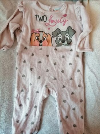 Pyjama belle et le clochard Disney