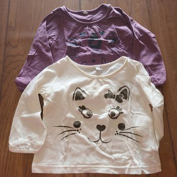 Lot tee-shirt coton 9 mois