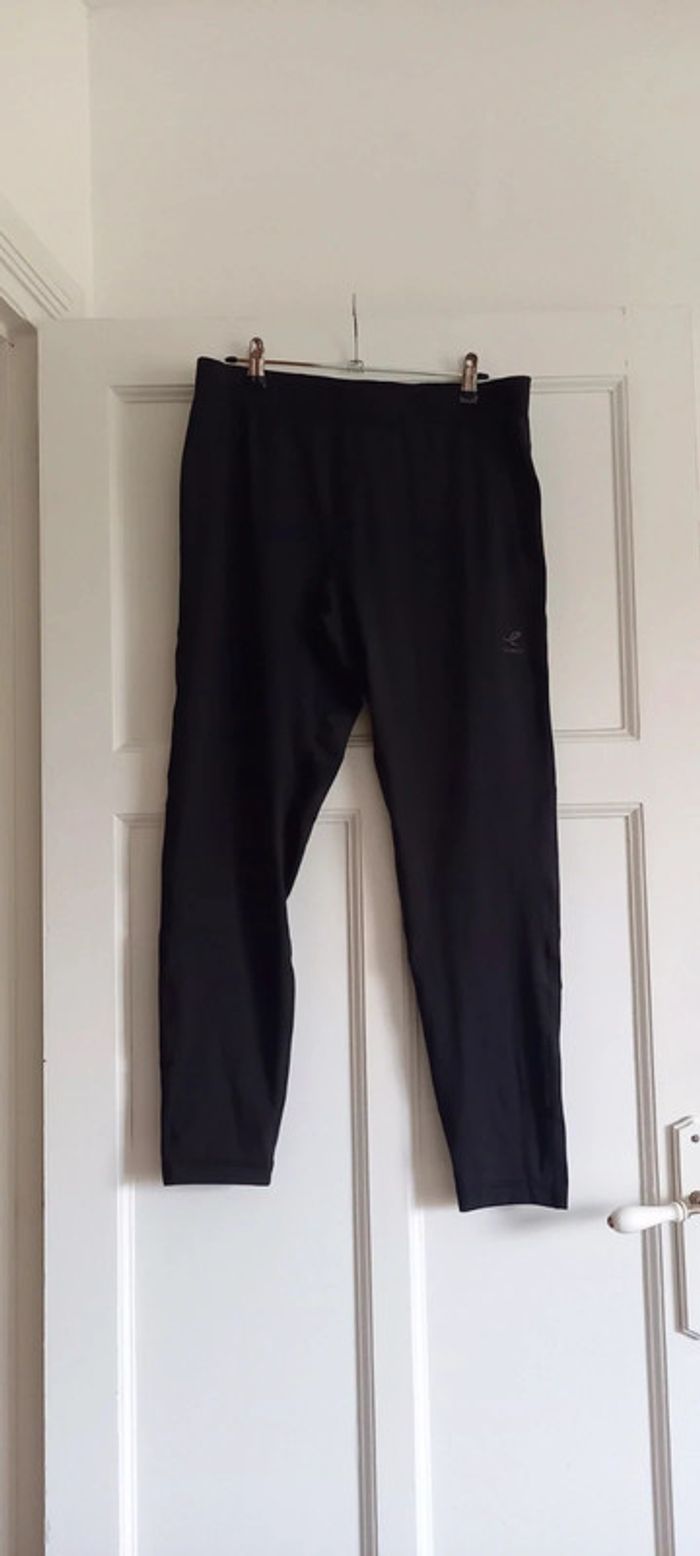 Legging de course noir XL réglable à la taille energetics