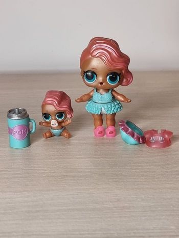 Poupée L.O.L Surprise - Treasure et sa Lil Sis - Pearl Surprise