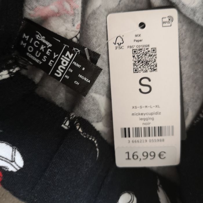 Lot de 2 leggings disney undiz taille S - photo numéro 6