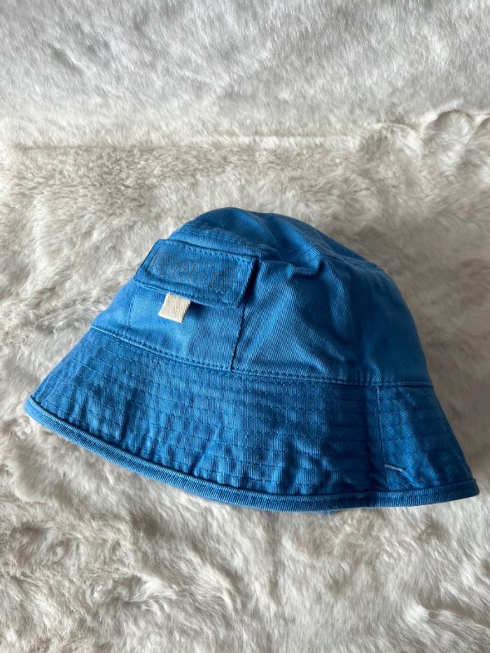 Bob réversible beige et bleu Rock a bye baby 3-6 mois 43 cm - photo numéro 8