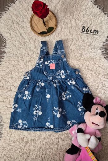 Robe en jean minnie - 86cm