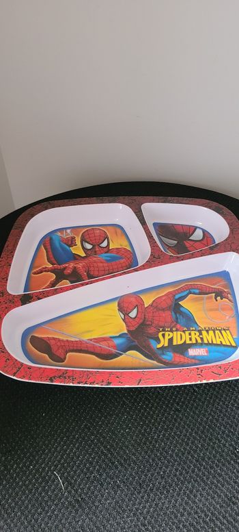 Zawadi Global Spiderman Assiette à déjeuner 3 sections