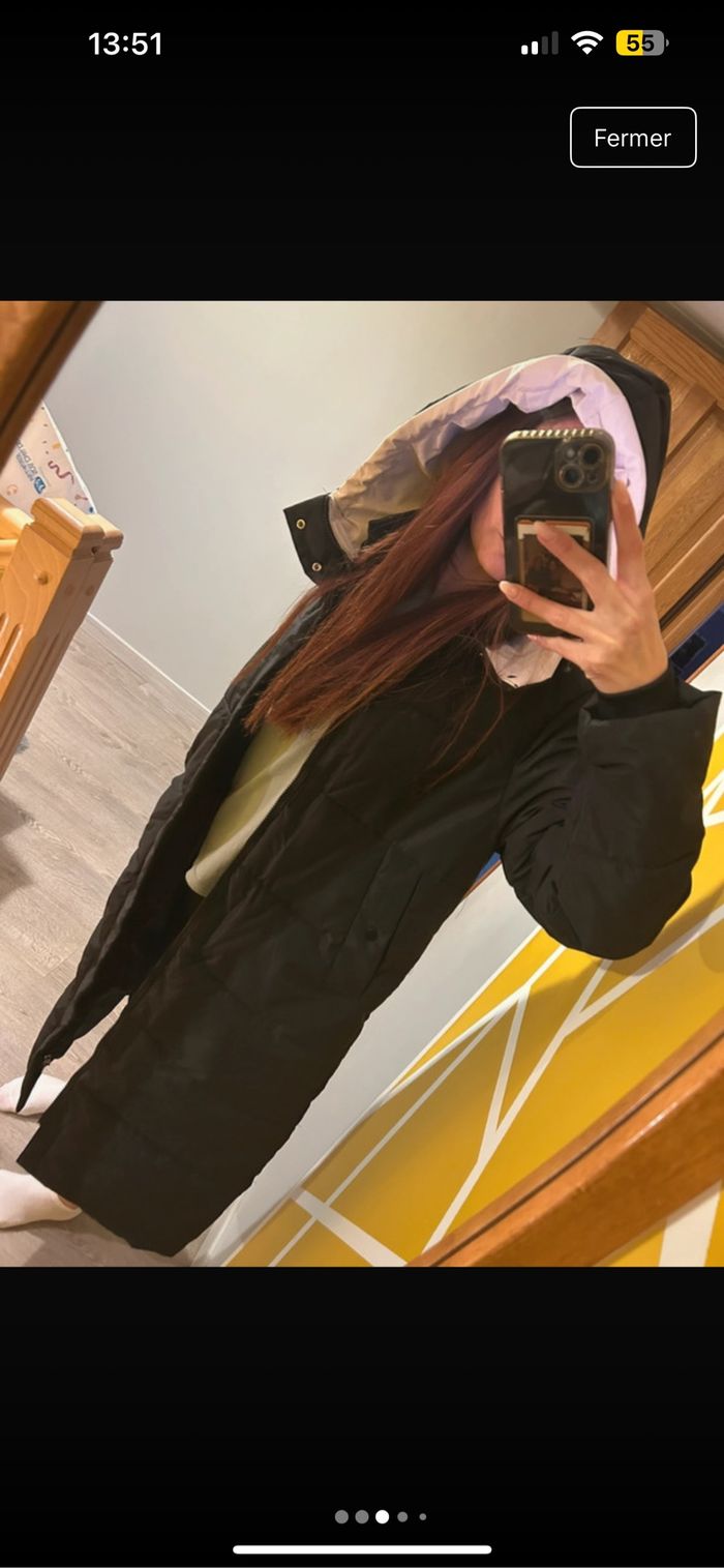 Long manteau noir - photo numéro 3