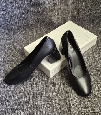 Chaussures à talon femme GEOX noire en 38½