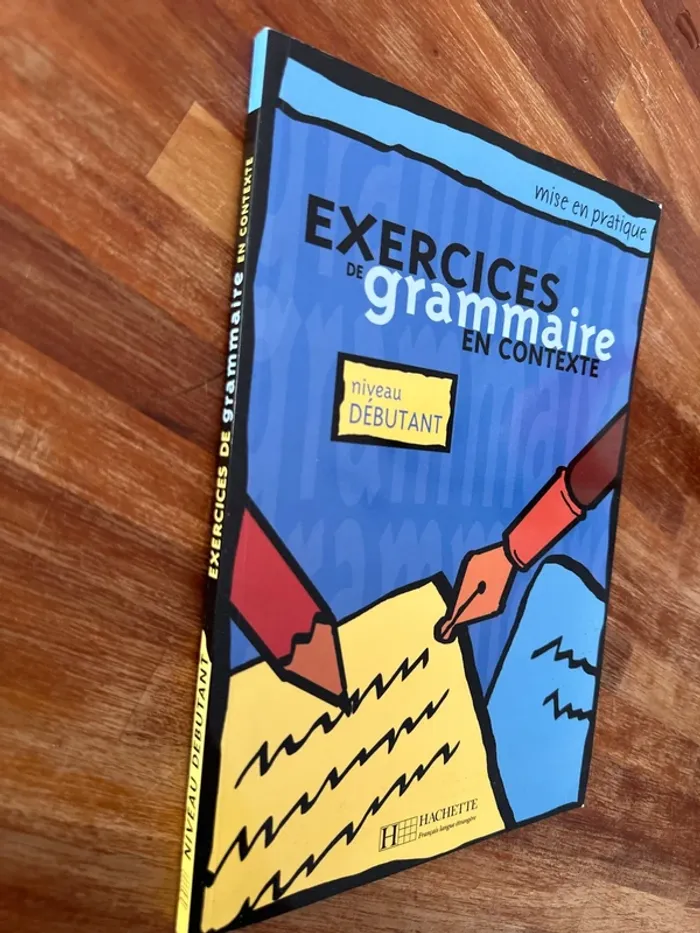 Livre exercice de grammaire en contexte, niveau débutant - photo numéro 2
