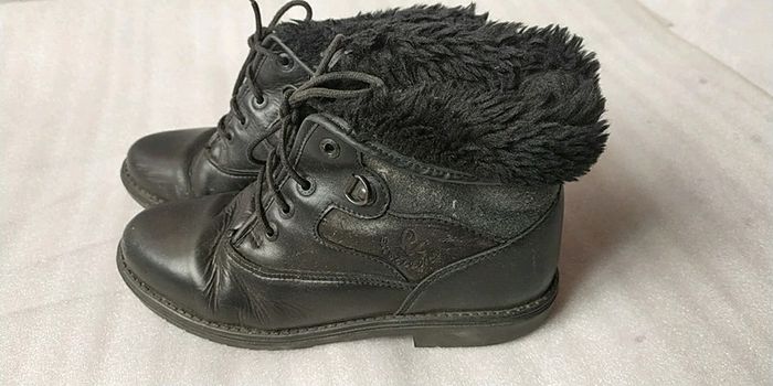 Chaussures montantes en cuir P38 - photo numéro 3