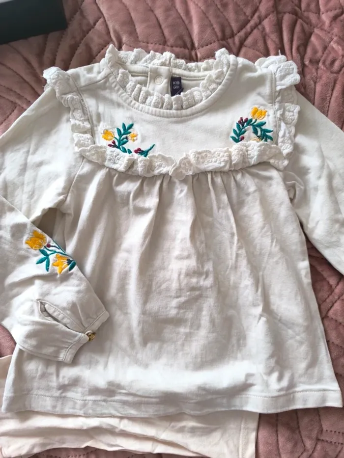 Lot tee shirt sergent major 3/4 ans - photo numéro 4