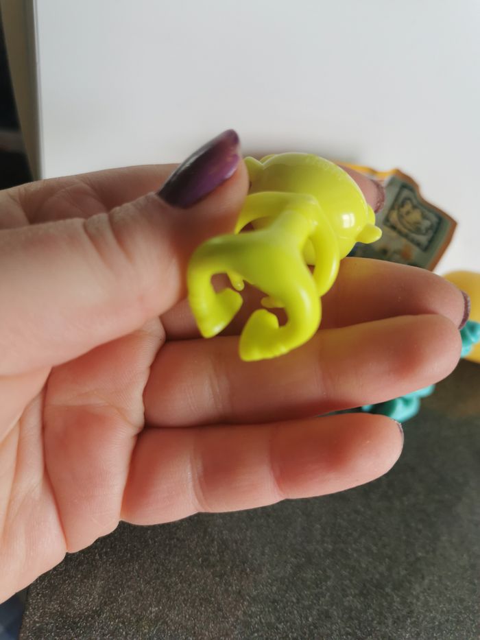 Kinder série Mixart lot de 2 figurines crayon lutin - photo numéro 2