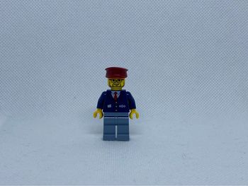 Figurine lego conducteur de train - trn138 neuf
