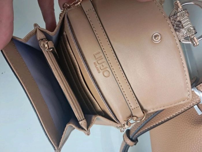 Liu Jo sac à main bandoulière + pochette porte monnaie python neuf - photo numéro 13