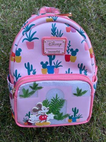 Loungefly Mini Sac A Dos South Western Mickey Cactus Ex