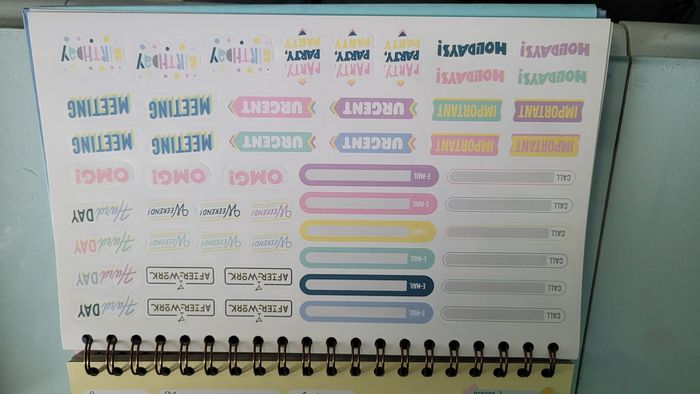 Planner plannificateur de semaine - photo numéro 6
