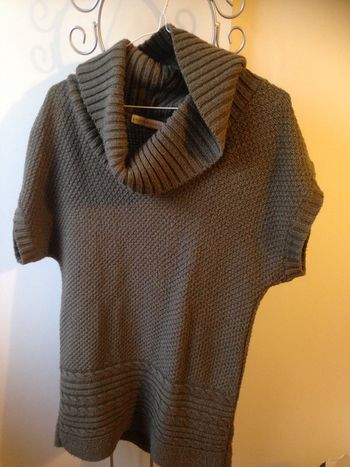 Robe pull courte ou gros pull