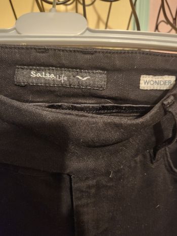 Pantalon salsa noir life wonder w28l34