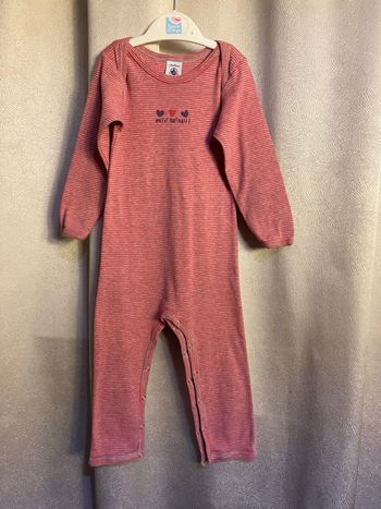 Body milleraies avec jambes 24 mois Petit Bateau