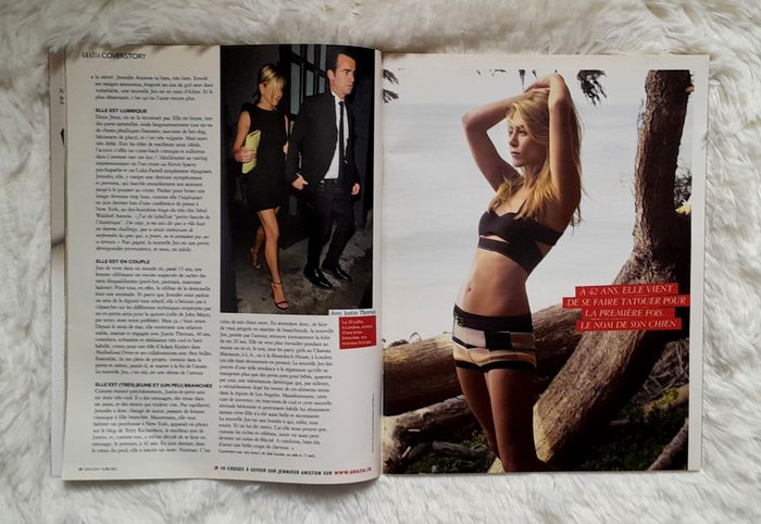 Magazine Grazia aout 2011 spécial Jennifer Aniston - photo numéro 6