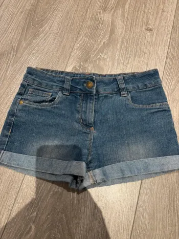 Short en jean 10/11 ans fille