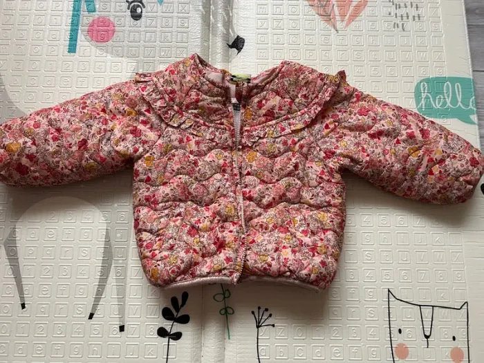 Doudoune légère floral 18 mois - photo numéro 7