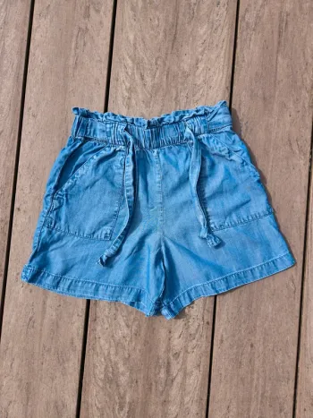 Short 8 ans jeans