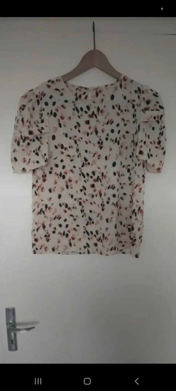 Blouse manches courtes