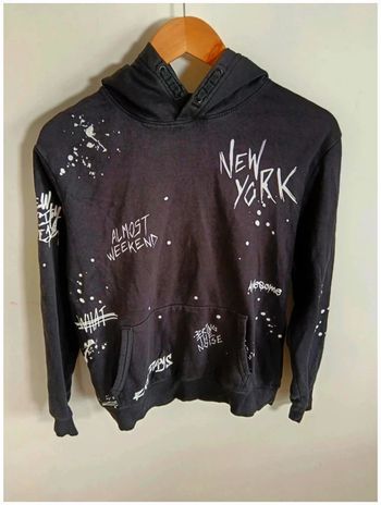 C16 sweat noir H&M 13-14 ans