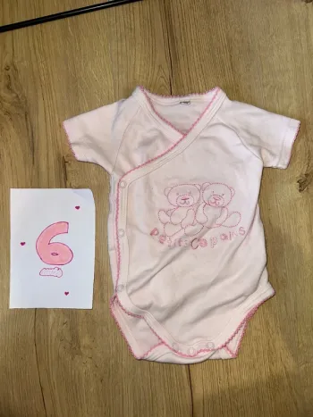 Body manches courtes 6 mois