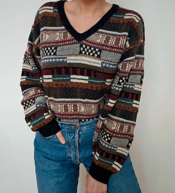 Pull vintage 80's - photo numéro 3