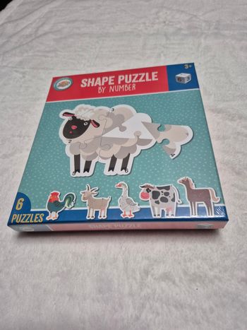 Boîte de 6 puzzles neuve sous blister