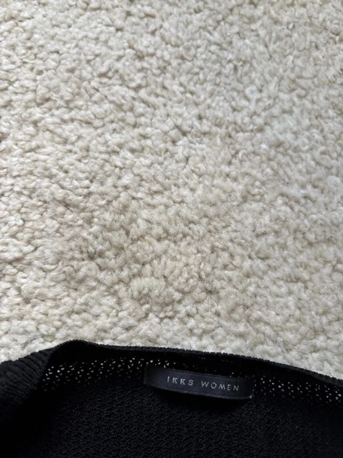 Lot de 2 pulls légers noirs IKKS taille XS - photo numéro 5