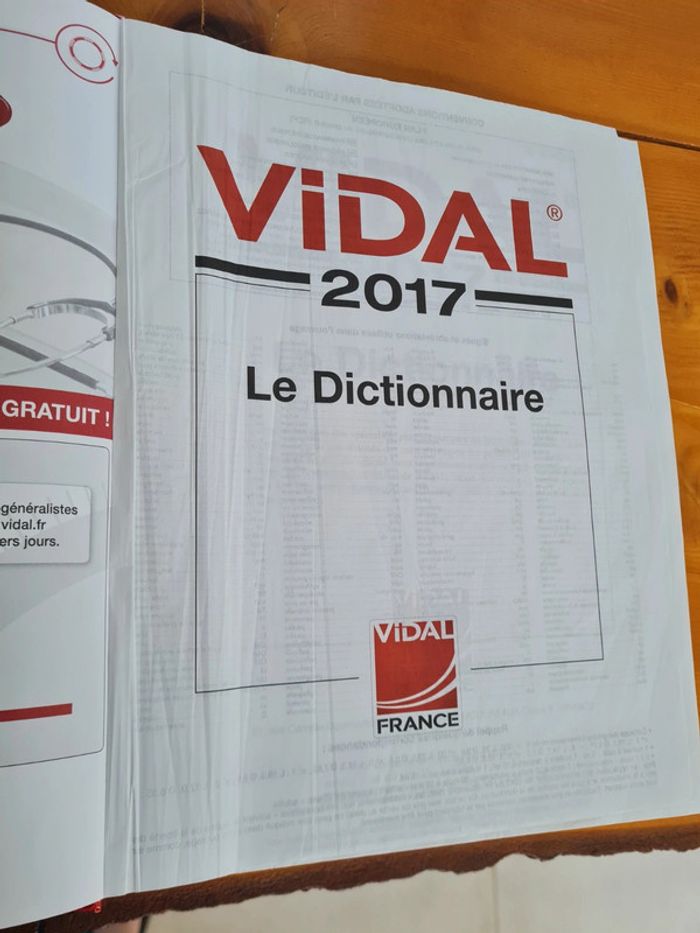 Livre vidal édition 2017 - photo numéro 8