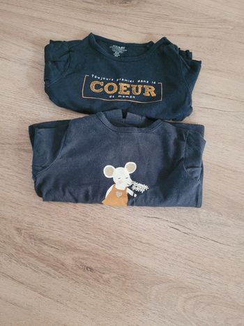 Lot Tee-shirt manche longue 6 mois