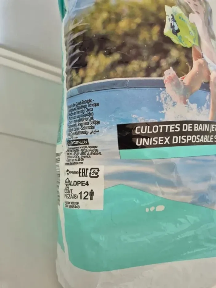 Culottes de bain jetables nabaji decathlon 6 à 10kg - photo numéro 2