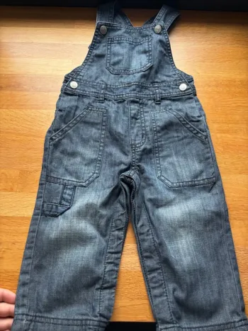 Salopette jean Dpam 18 mois garçon