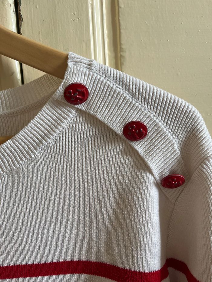 Pull marinière la petite étoile - photo numéro 2