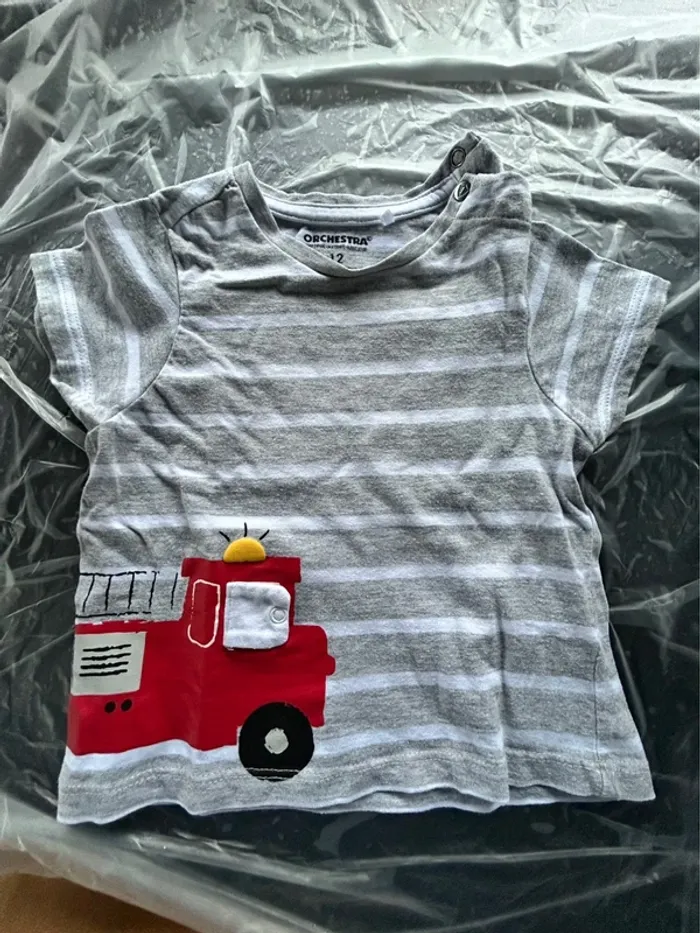 TEE shirt pompier