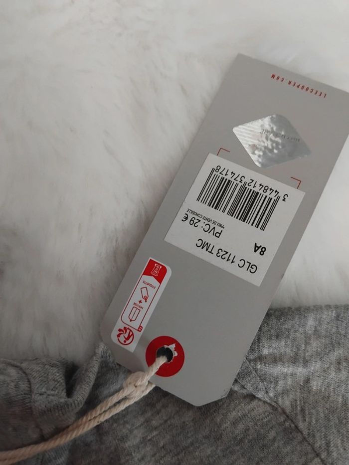 Tee-shirt Lee Cooper gris, 8 ans - photo numéro 6