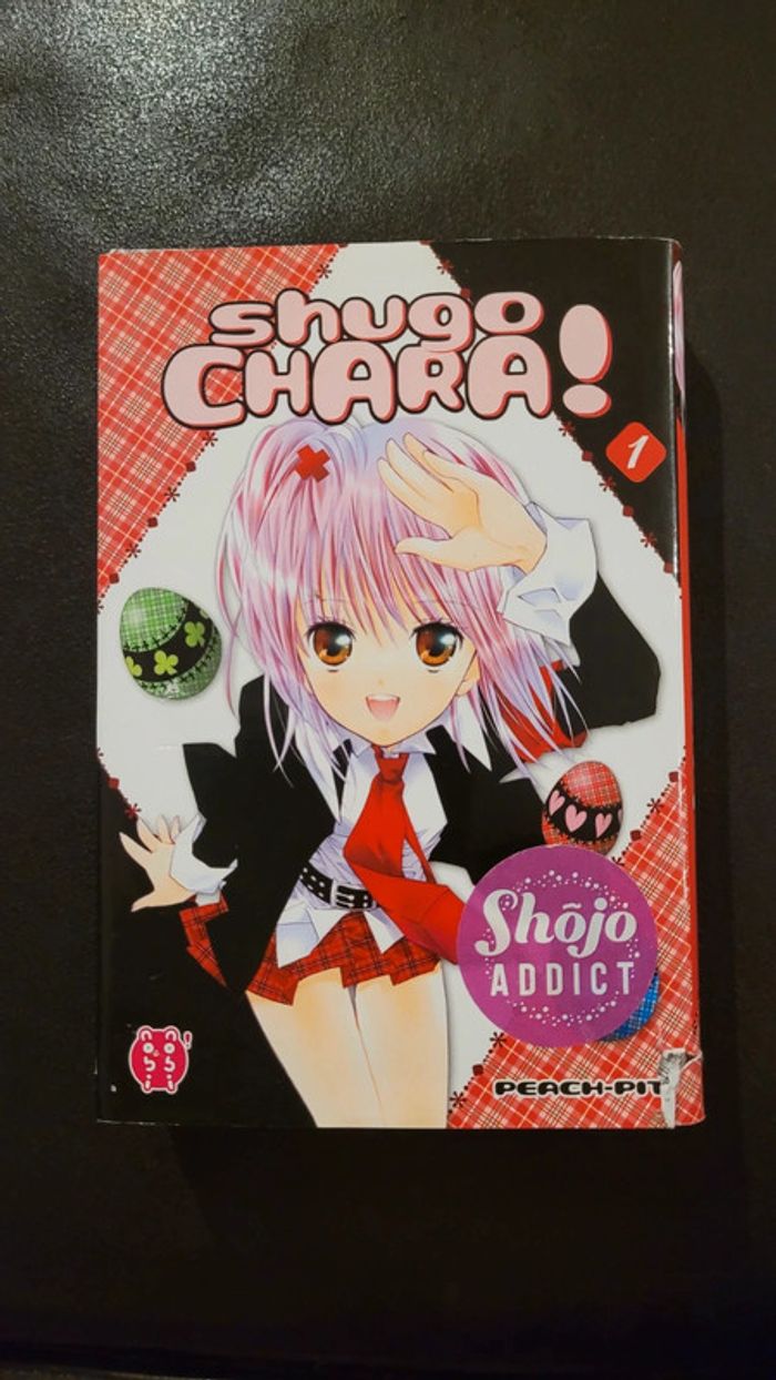 Shugo Chara Manga tome 1 Shojo addict BD fille - photo numéro 2