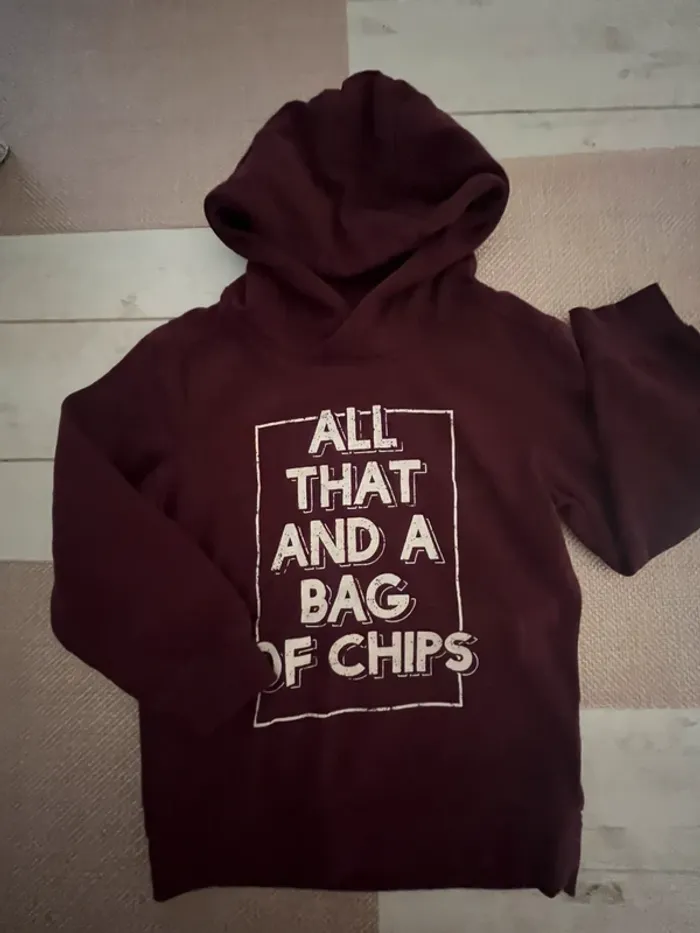 Sweat à capuche 6 ans