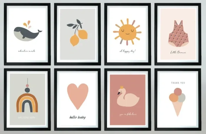 Affiches “Sunny Dreams” pour chambre enfant - photo numéro 3