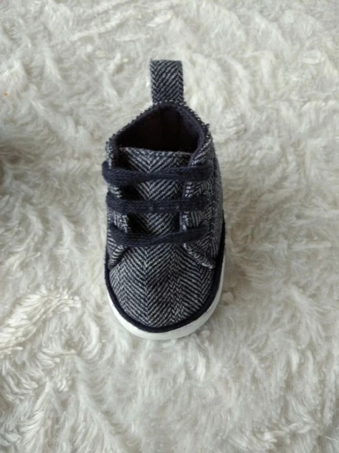 Chaussures bébé style basket Garçon 0/3 mois - photo numéro 6