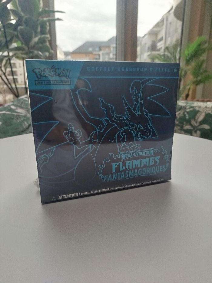 Pokémon Coffret ETB Flammes Fantasmagoriques ME02 – Neuf et scellé - photo numéro 5