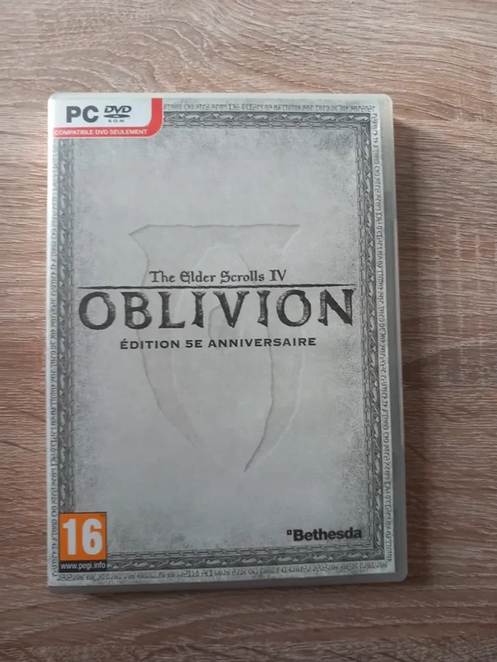 Jeu pc oblivion