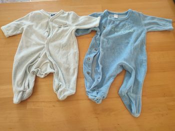 2 pyjama 0 mois