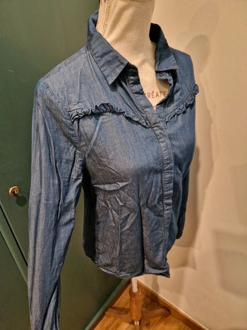 Chemise bleue Sweewë_T.S.