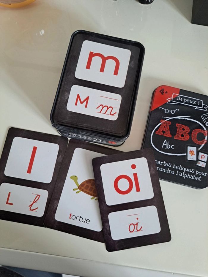 Cartes alphabet - photo numéro 2