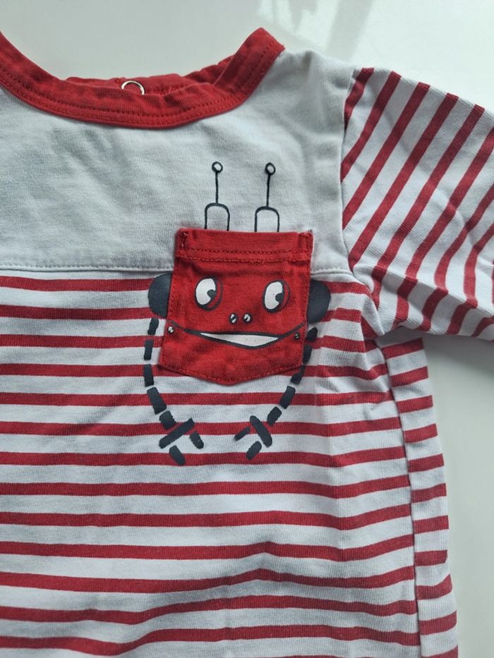 Ensemble tee-shirt manches longues et pantalon 9 mois Orchestra - photo numéro 3