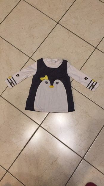 Robe et teeshirt 9 mois