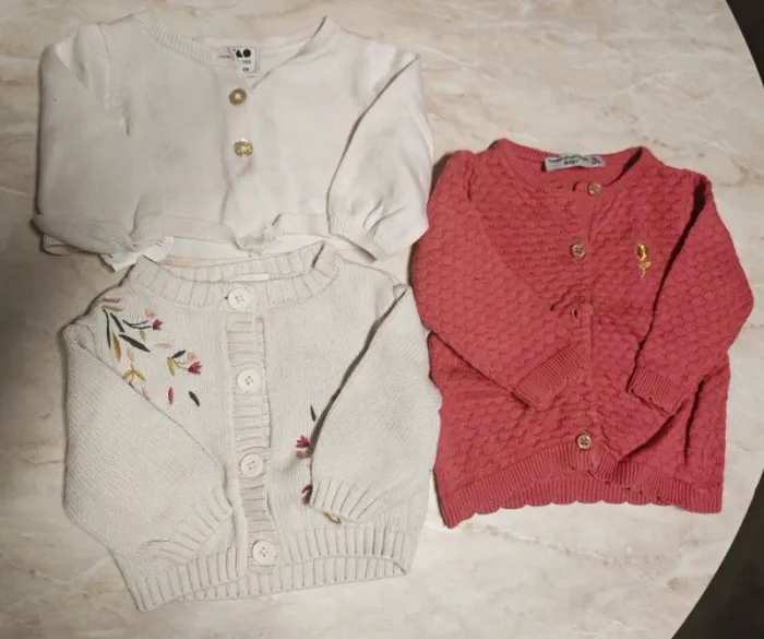 Gilets bébé fille
